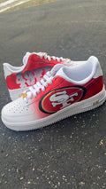 Custom 49ers AF1s