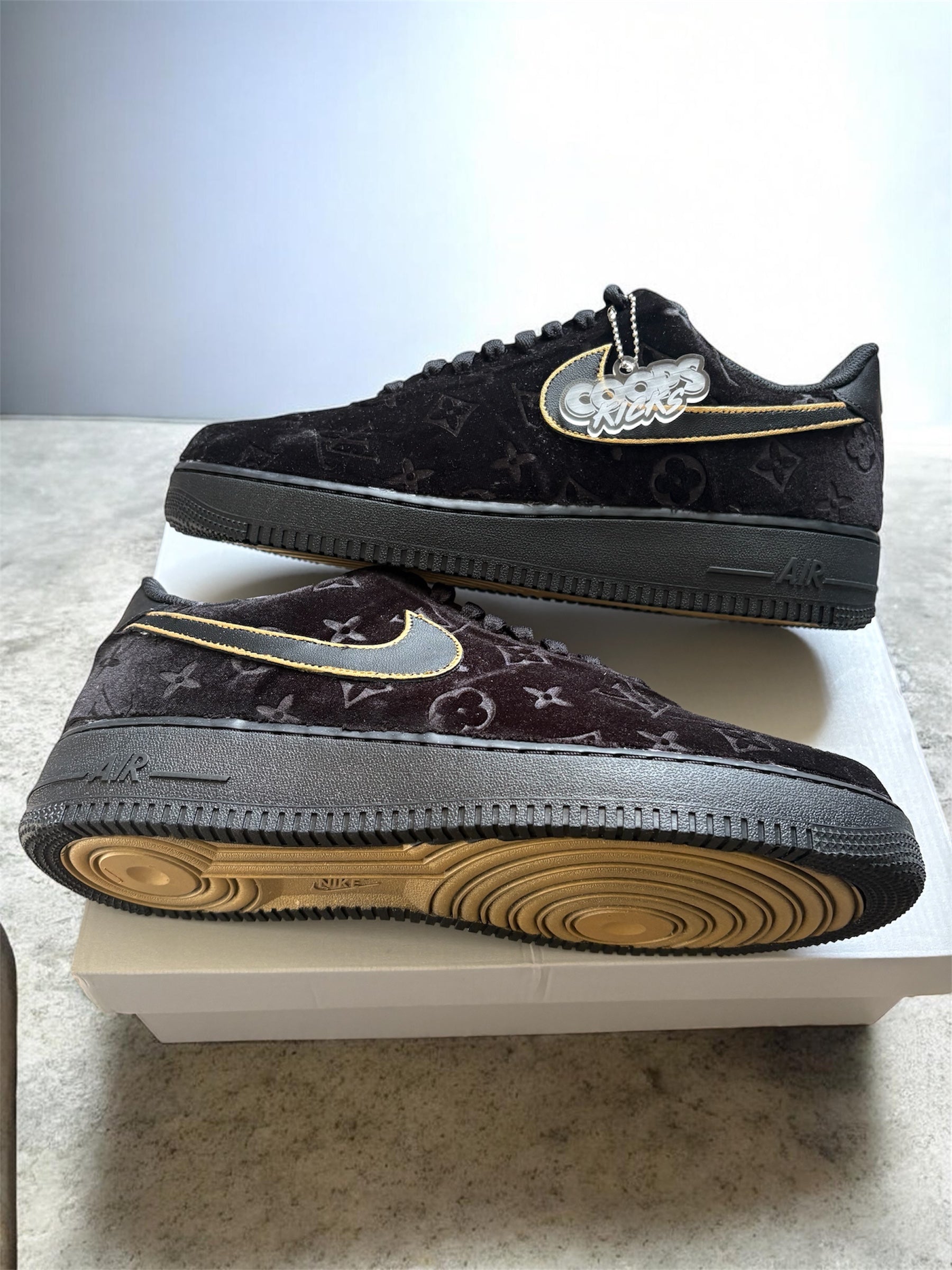 Custom Velvet AF1s