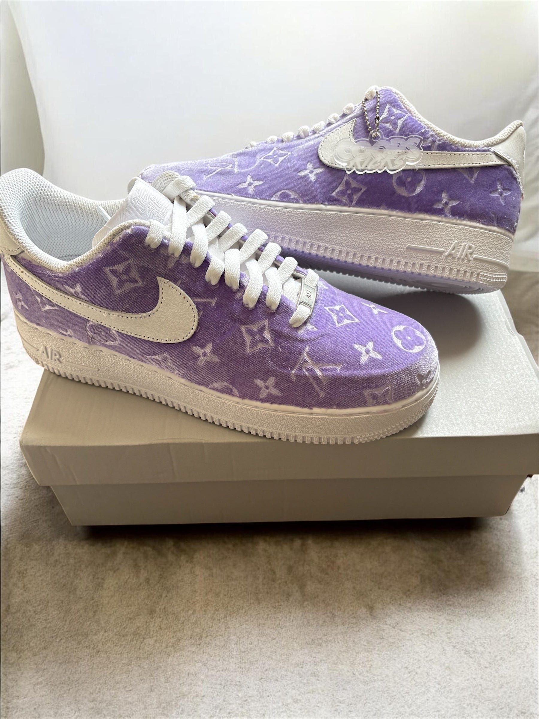Lavender Velvet AF1s