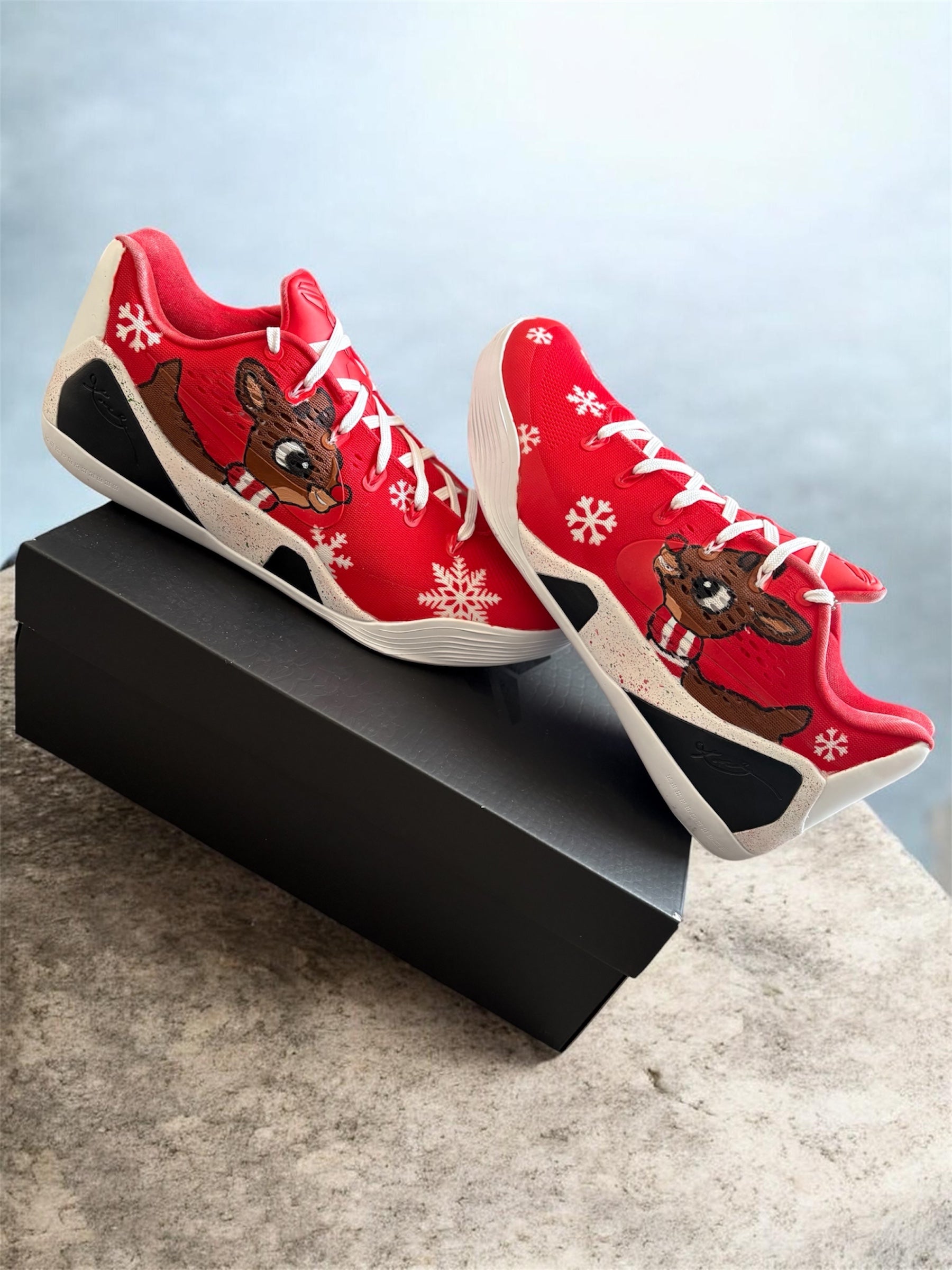 Custom “Rudolph” Kobe 8s